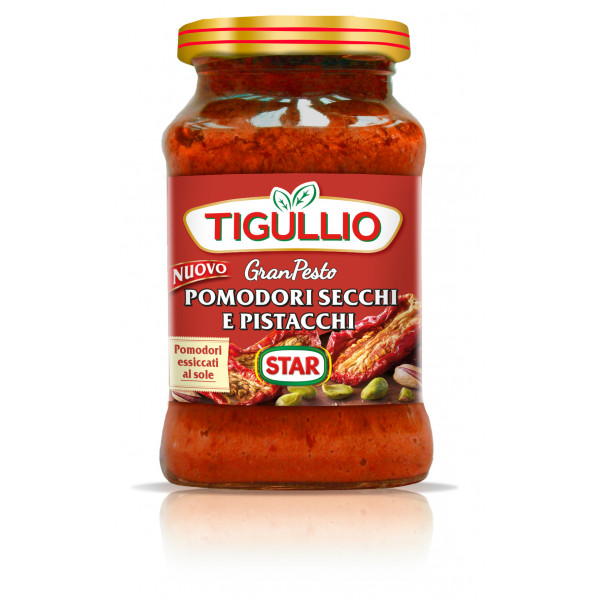 Omaka Pesto s Suhimi Paradižniki in Pistacijami, Tigullio, Star Italia, 185 g